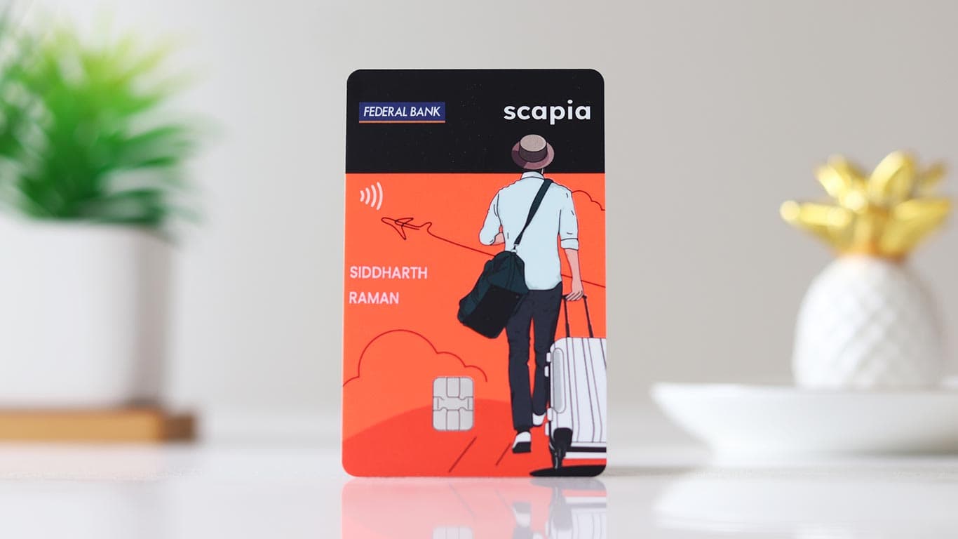 Scapia Federal Bank Credit Card — Federal Bank Lifetime free credit card