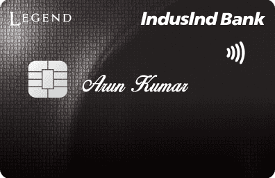 Legend — IndusInd Lifetime free credit card
